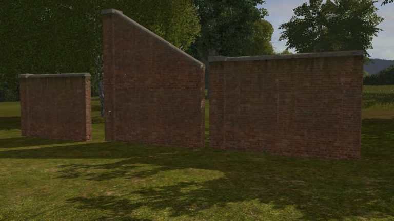 FS17 – Yerleştirilebilir Tuğla Duvarları v1.0