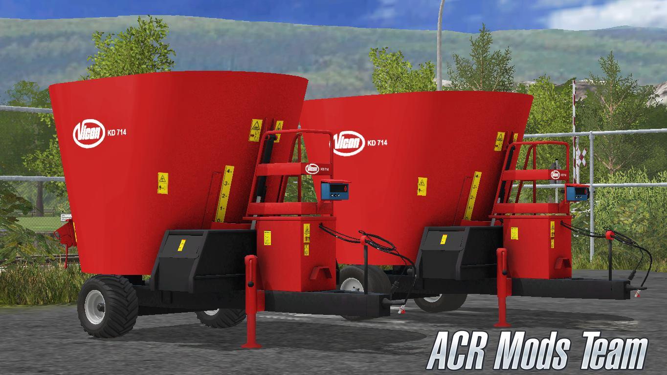 FS17 – Vicon Kd-714 Yem Karma V1.1