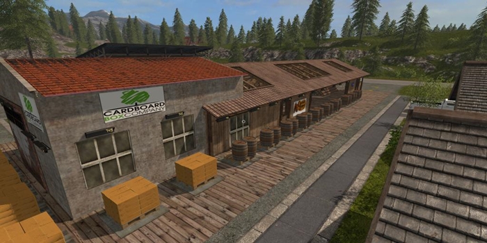 FS17 – Yerleştirilebilir Çoklu Üretim Kereste Fabrikası V1.0