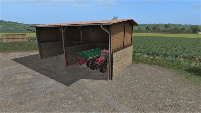 FS17 – Yerleştirilebilir Depolama Hangarı