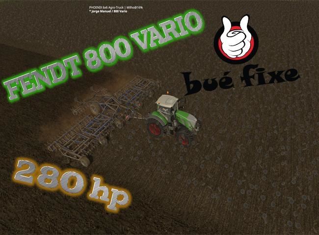 FS17 – Fendt 800 Vario Traktör V1