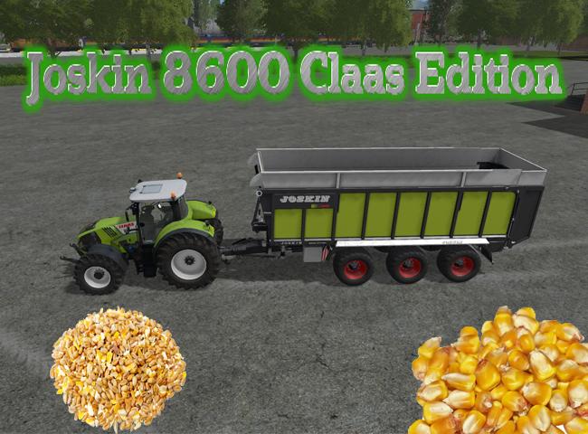 FS17 –  Joskin 8600 Claas Edition V 1.3