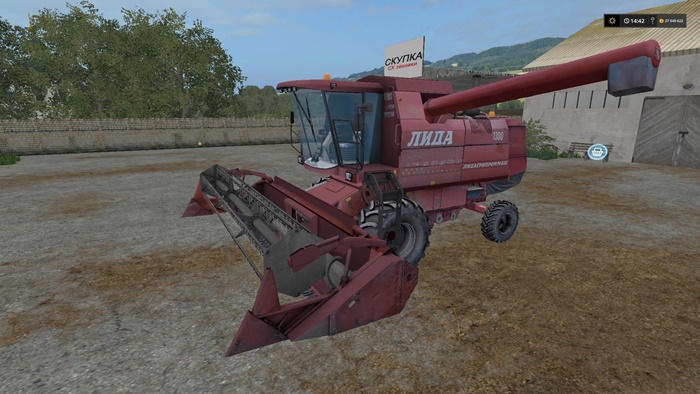 FS17 – Lida 1300 Biçerdöver Modu V1.0
