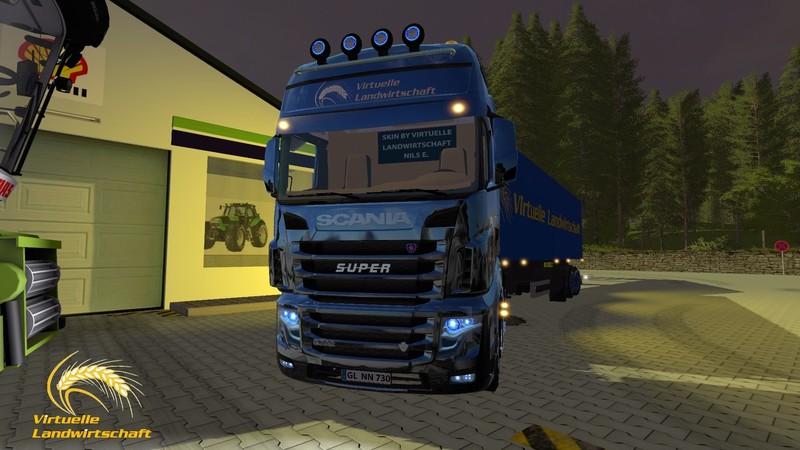 FS17 – Scania R730 Sanal Tarım Modu V1.2