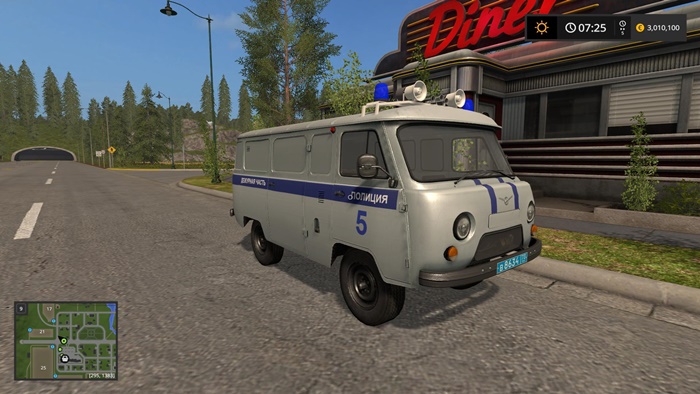FS17 – Uaz 3909 Polis Aracı V1.0
