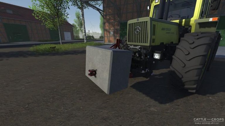 Cattle And Crops – Beton Ağırlığı + Çekme Pimi V1.0