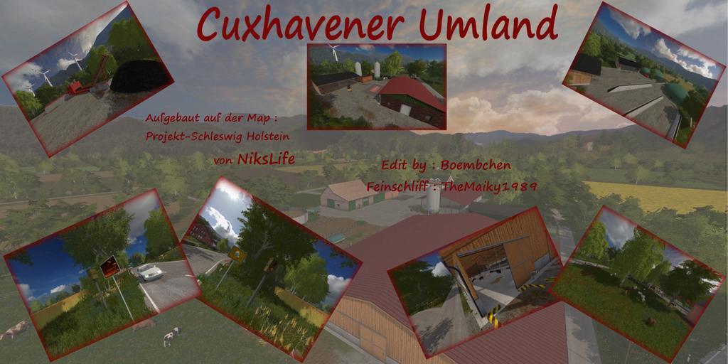 FS17 – Cuxhaven Surroundings Çiftlik Haritası V1.0
