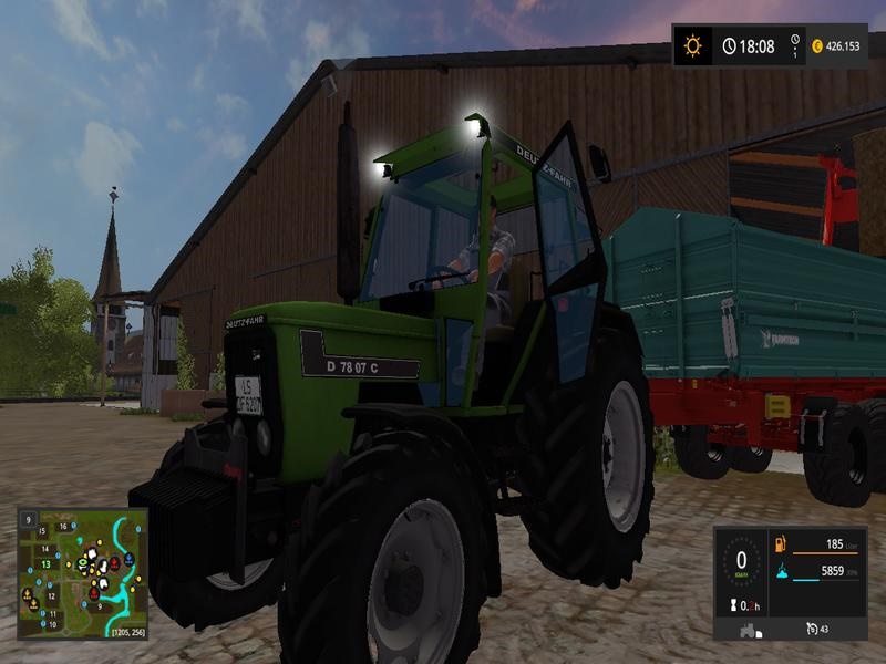 FS17 – Deutz-Fahr 7807C Traktör V2.0