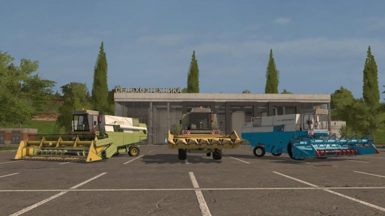 FS17 – Fortschritt E516 Biçerdöver Paketi V1.2