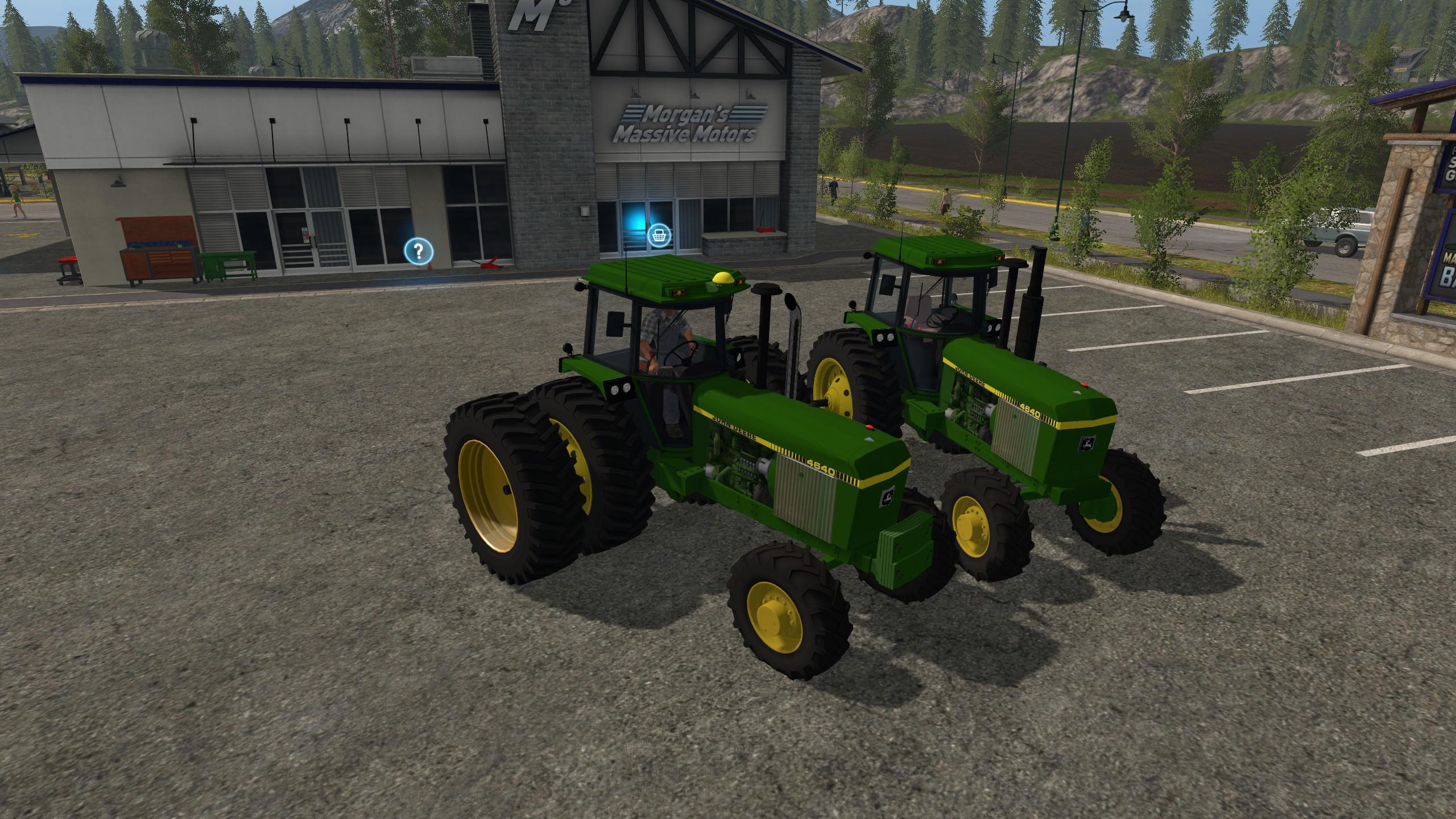 FS17 – John Deere 4640 Serisi 2WD/FWA V3.0