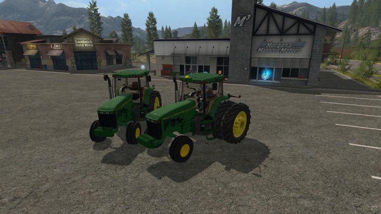 FS17 – John Deere 8000 Serisi 2WD Traktör V1.0