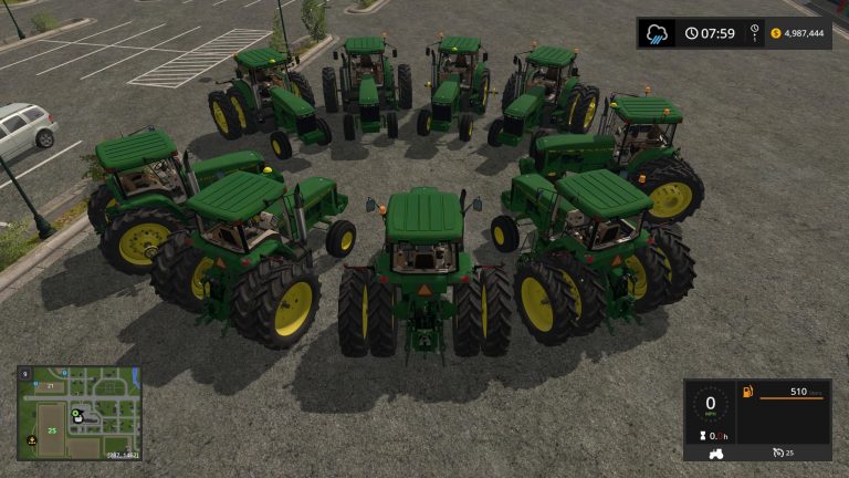 FS17 – John Deere 8000 Serisi 2WD V2.0