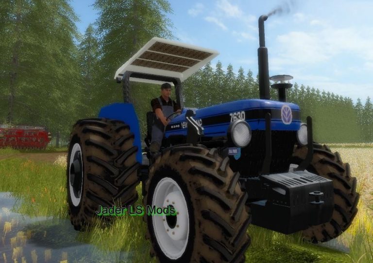 FS17 – New Holland 7630 4×4 1998 Traktör V1.0