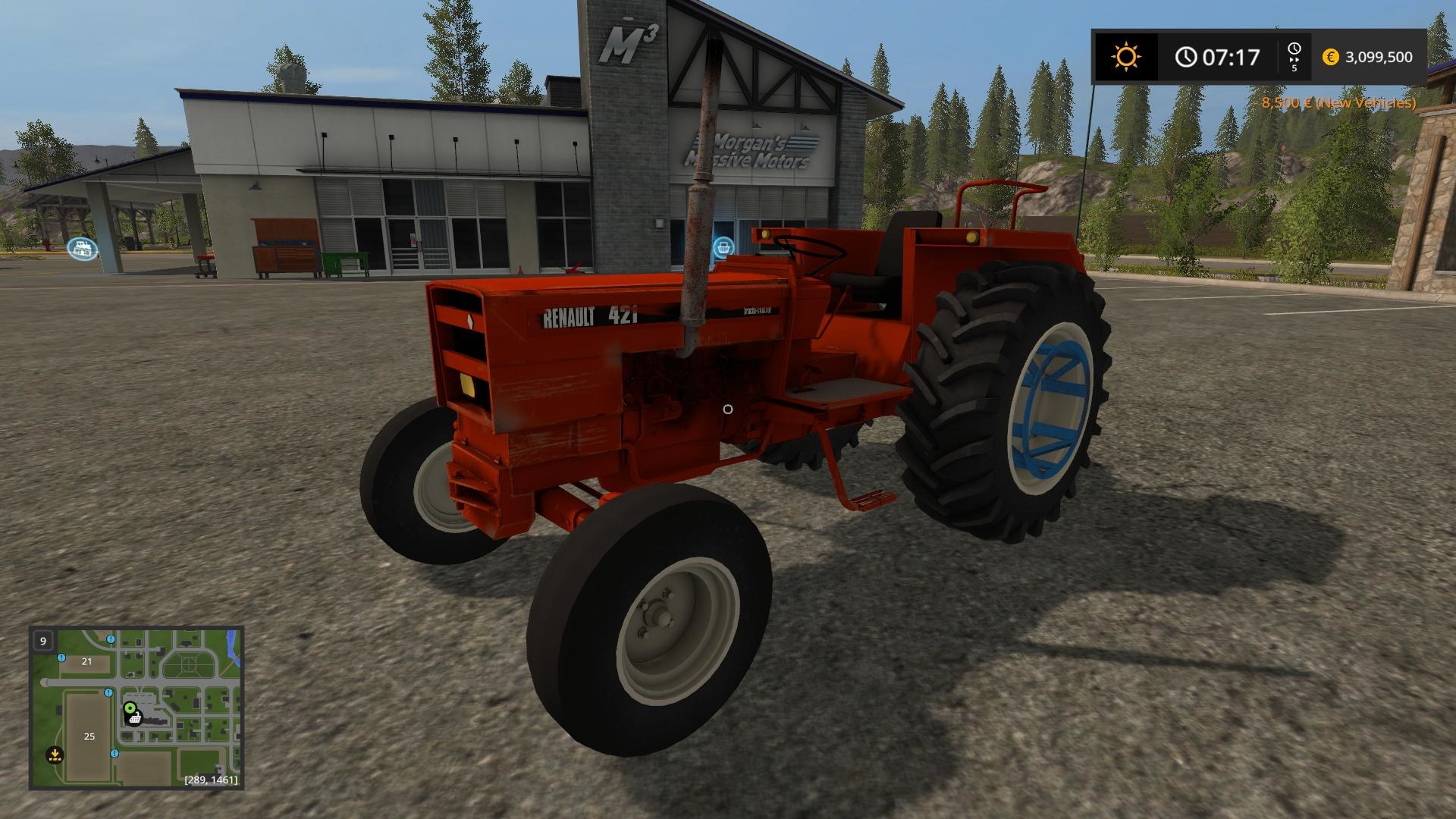 FS17 – Renault 421 Traktör V1.0