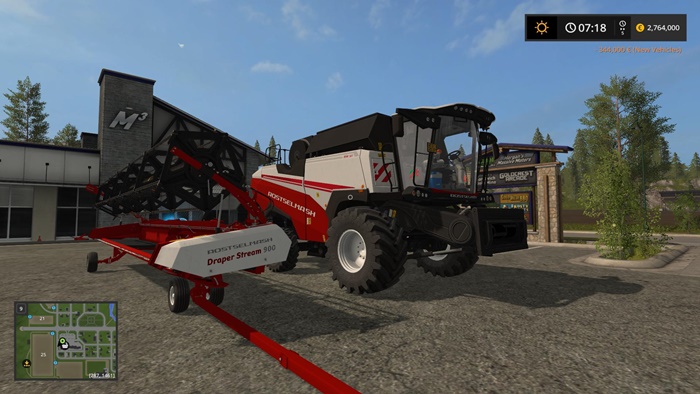 FS17 – Rostselmash Rsm 161 Biçerdöver V1.0
