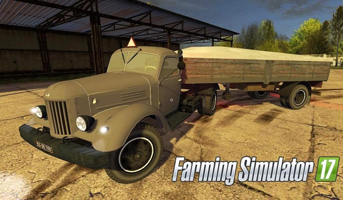 FS17 – Zil 164N Kamyon + Odaz 885 Römork Paketi V1.1