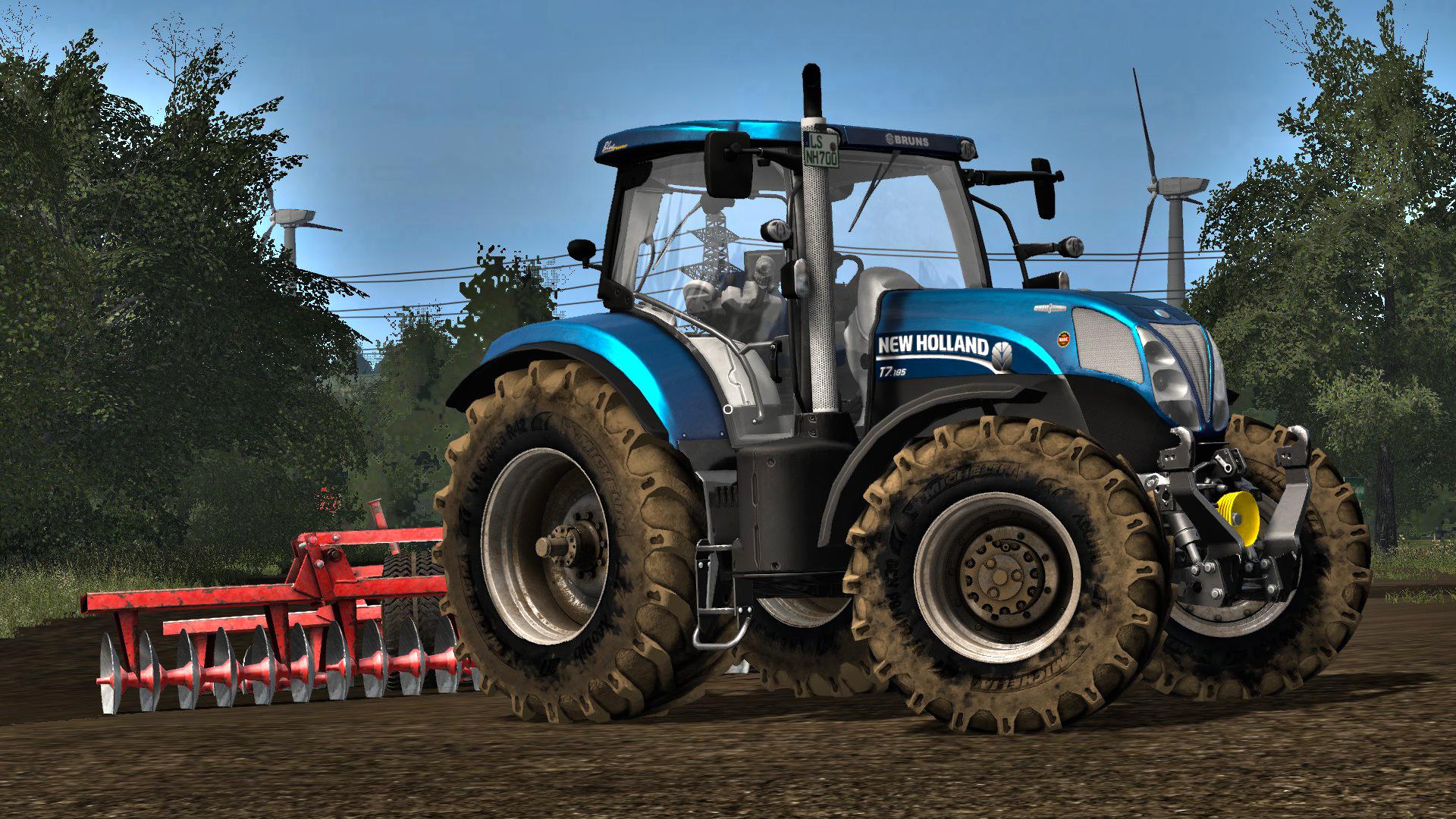 FS17 - New Holland T7 Traktör - FSDESTEK - Farming Simulator Oyunları ...