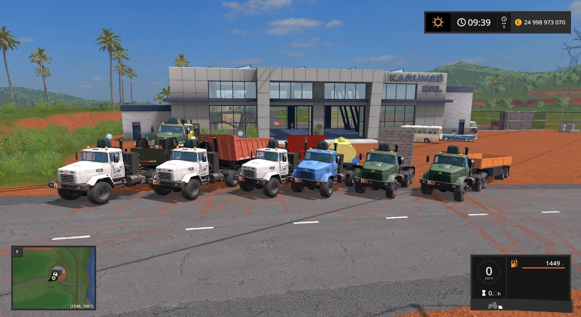 FS17 – Kraz 63221 + Römork V1.0