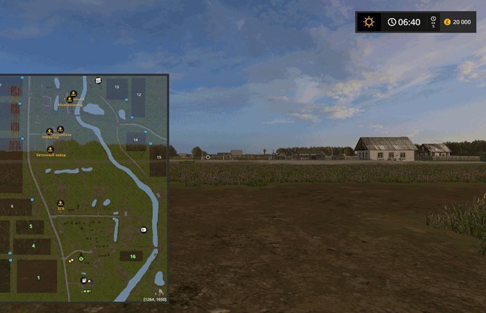 FS17 – Chernovskoe Çiftlik Haritası V0.4