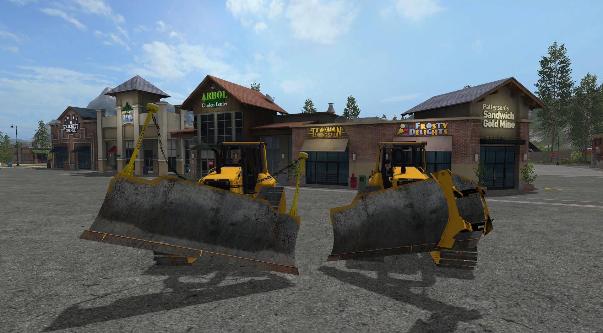 FS17 – Caterpillar D6 Arazi Temizleme Dozeri V1