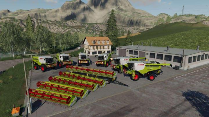 FS19 – Claas Lexion Paketi V1