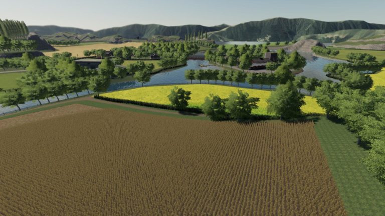 FS19 – Nehir Manzara Haritası V1