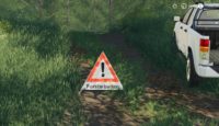 FS19 – Yerleştirilebilir Orman Bariyer Afişleri V1