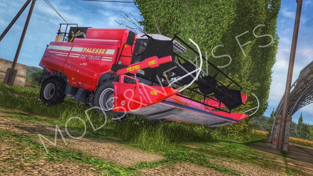 FS19 – Palesse Gs12A1 Biçerdöver V1