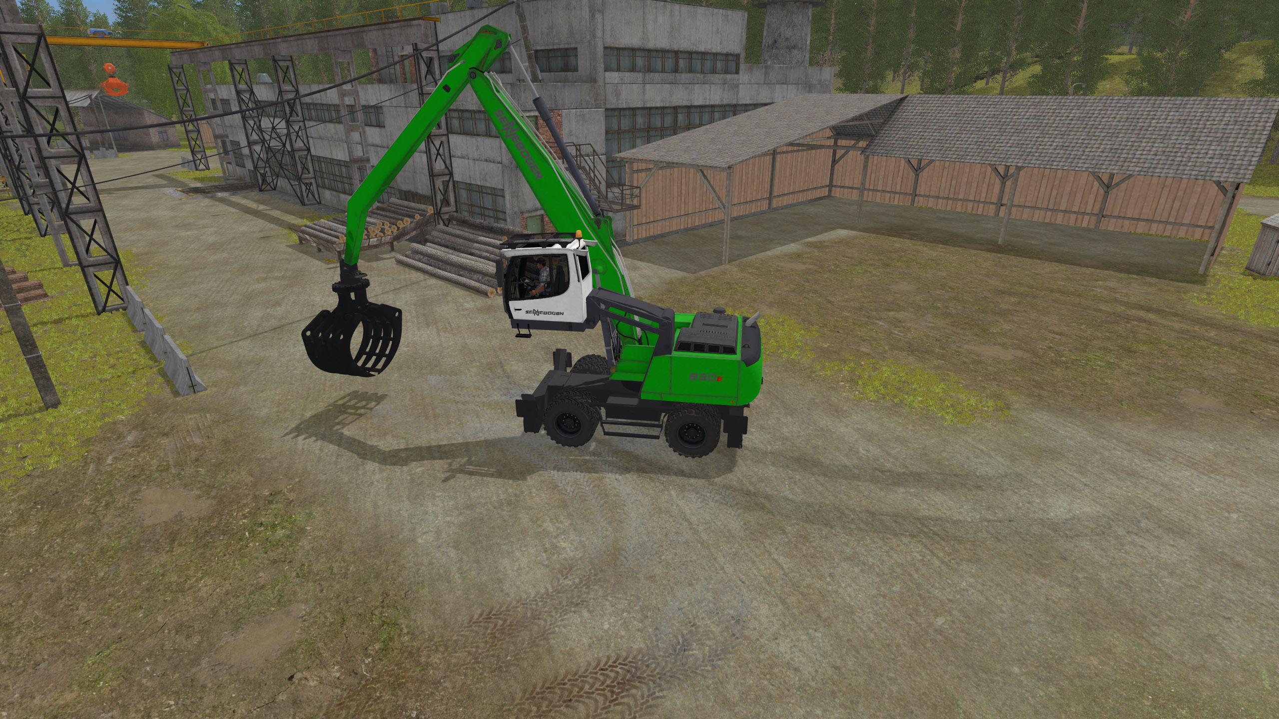 FS17 – Sennebogen 830E Ekskavatör V1