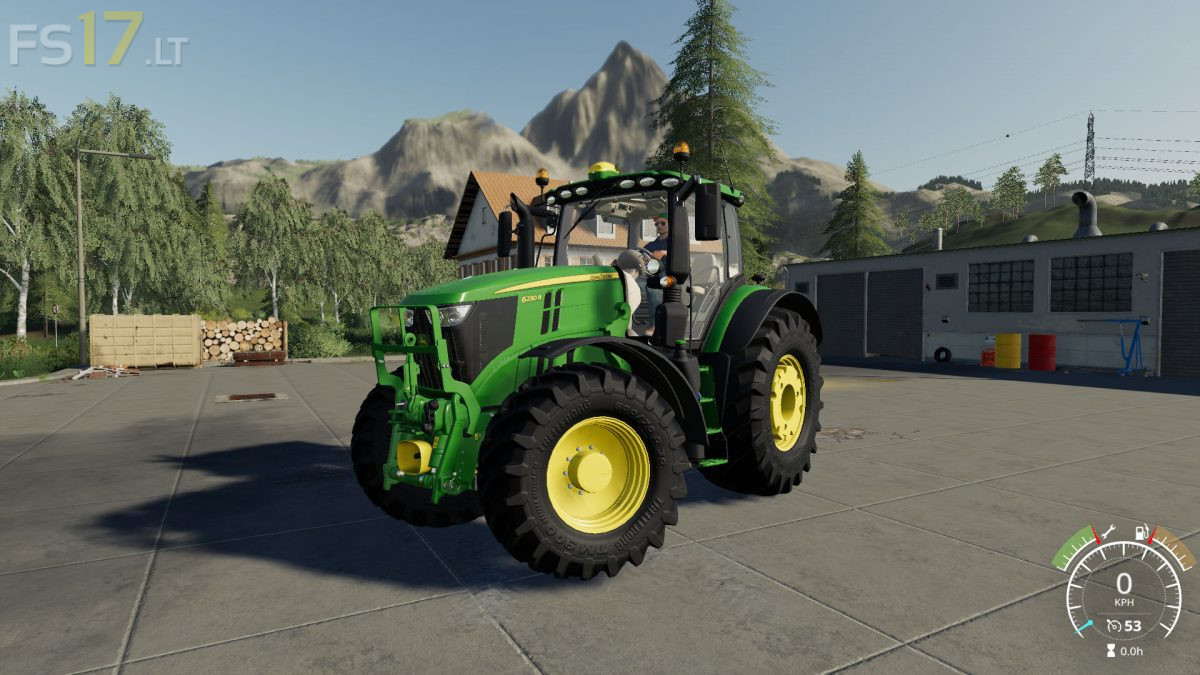 Güçlendirilmiş johndeere 6R