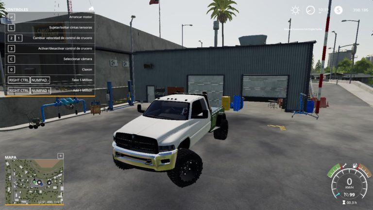 FS19 – Dodge Ram 2500 Flatbed V1.0