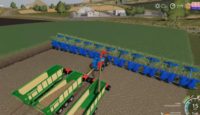 FS19 – Krone Big X + 50M Şeker Kamışı Hasat Makinası