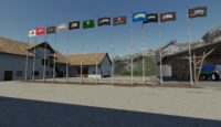 FS19 – Yerleştirilebilir Bayrak Paketi