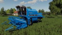 FS19 – Bizon Rekord Z058 Mavi Biçerdöver Modu