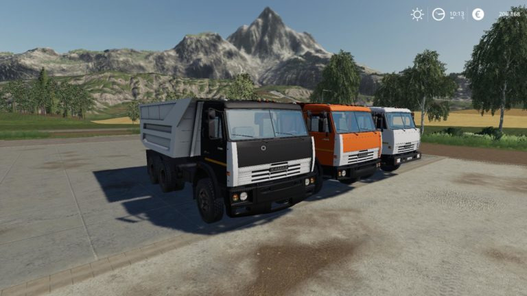 FS19 – Kamaz 55111 Savok Kamyon Modu V2