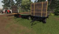 FS19 – HW80 Balya Römorku