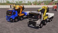 FS19 – Volvo FMX 8×4 Vinçli Kamyon Modu V1.1