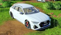 FS19 – Audi Rs6 Avant 2020 Model Araba Modu