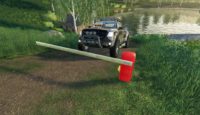 FS19 – Yerleştirilebilir Otopark Bariyeri