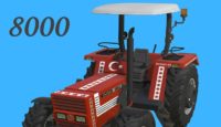 FS19 – Tumosan 8000 Tenteli Klasik Traktör