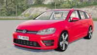 FS19 – Volkswagen Golf R Variant (Typ 5G) 2015 Model Araba Modu V3