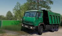 FS19 – Kamaz 65115 Yeşil Kamyon Modu V1.0.0.1