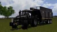 FS19 – Massey Ferguson 7600 Siyah Traktör V1.0