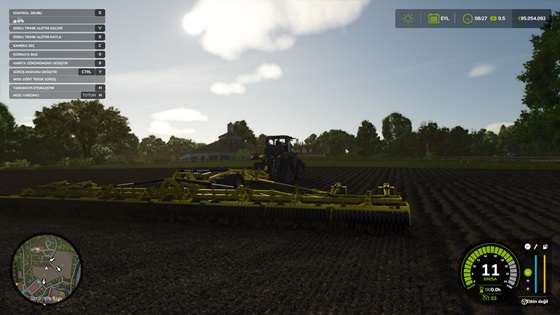 Farming Simulator 25 Toprağı Ekime Hazırlamak