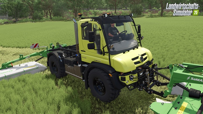 FS25 için Mercedes-Benz Unimog