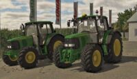 John Deere 6020 Serisi 4 Silindirli Traktör V1.0