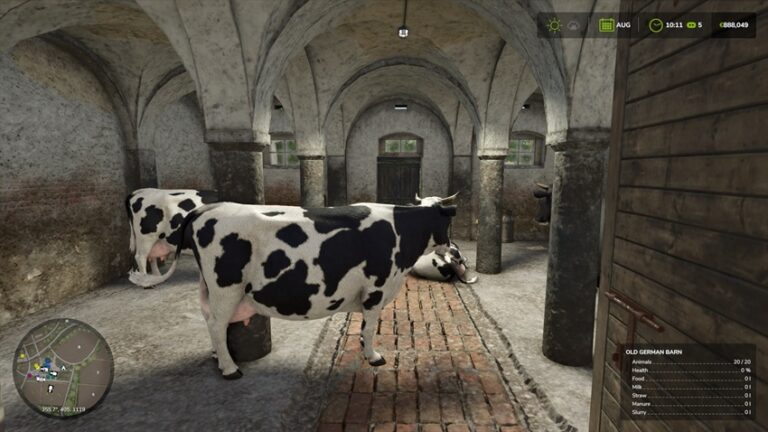 FS25 – Eski İnek Ahırı Modu İndir