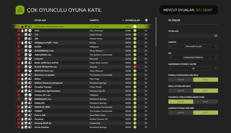 FS25 – Çok Oyunculu Oyuna Katıl Bağlantı Hatası Nasıl Çözülür?