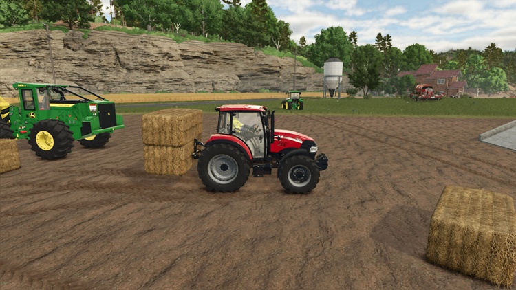 FS25 – Bobcat 3 Nokta (Arka Ekipman) Saman Tutucu İndir