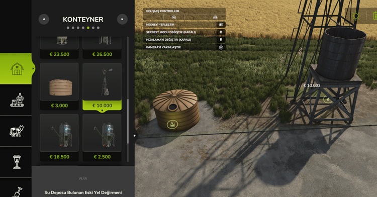 FS25 – Su Nasıl Elde Edilir? Bedava Su Temin Etmek